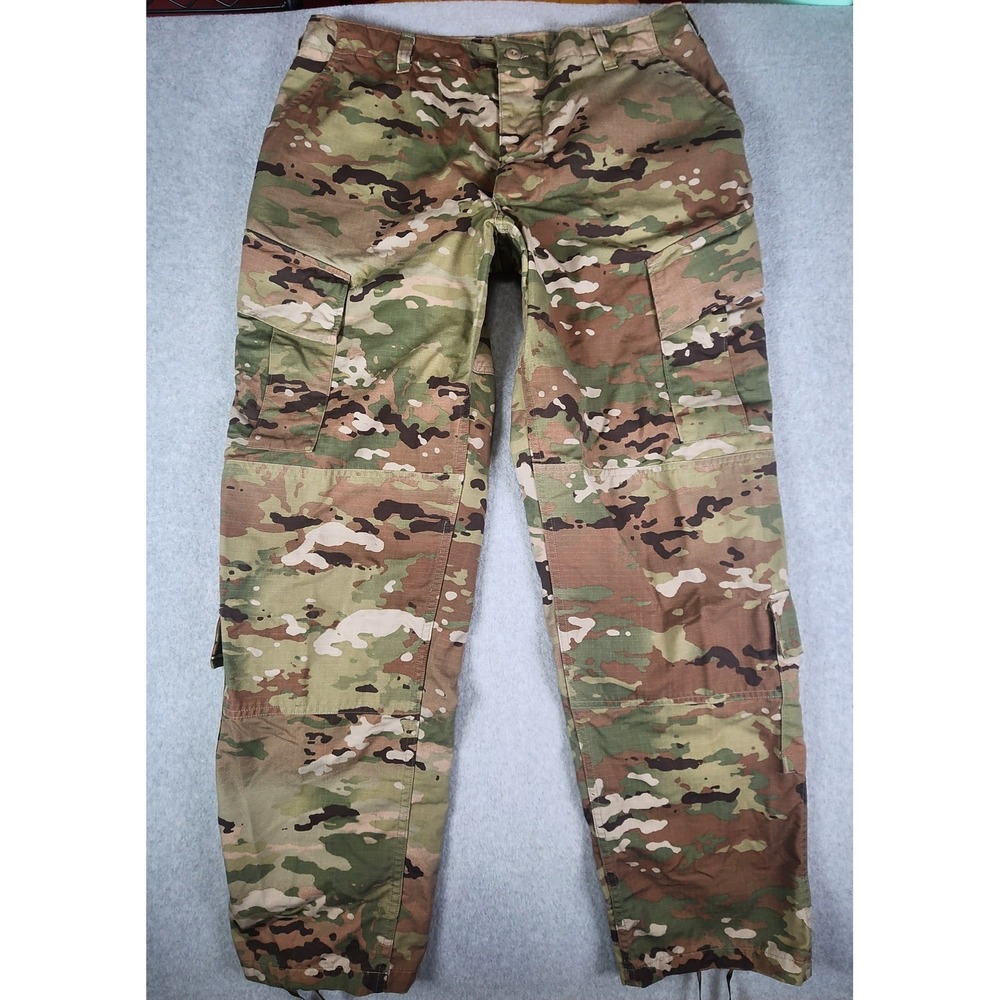 US Army Combat Trousers Uniform‎ Pants Adult L Insect Guard Ripstop Nylon Blend